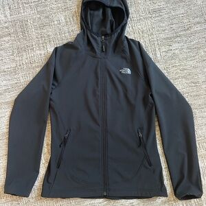 The North Face Black Hooded Softshell Jacket